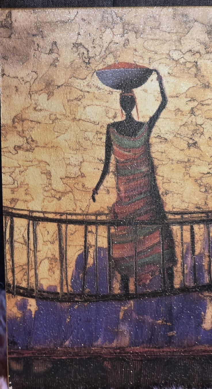 Gemälde: " Gathering Water " Michel Rauscher – Gebraucht aus Rohrbach von lod_m58r 2