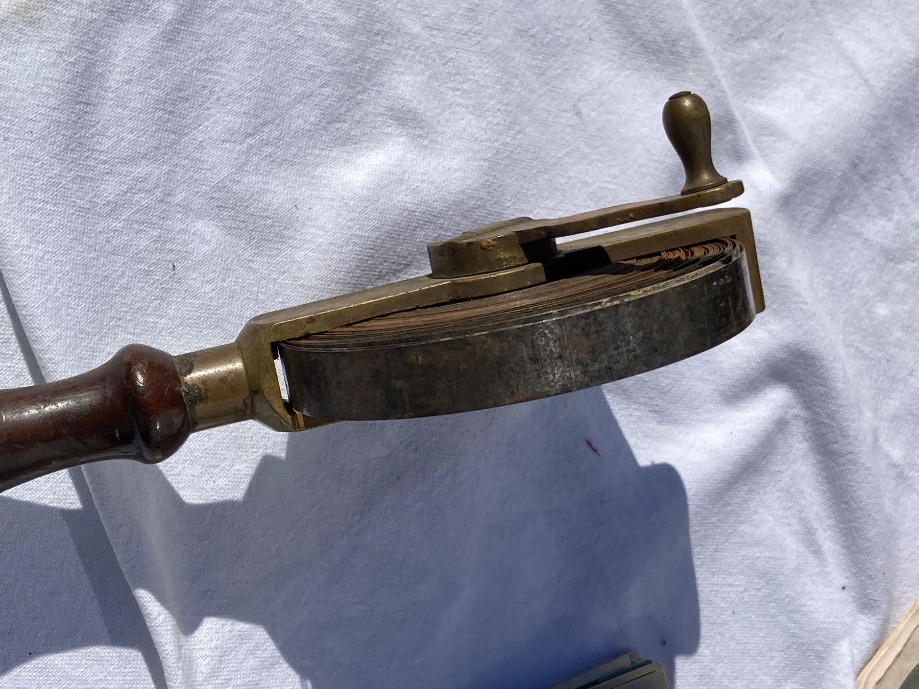 Messen: Altes Metall Massband Messband Armee – Gebraucht aus Bern von Jwpm66 4
