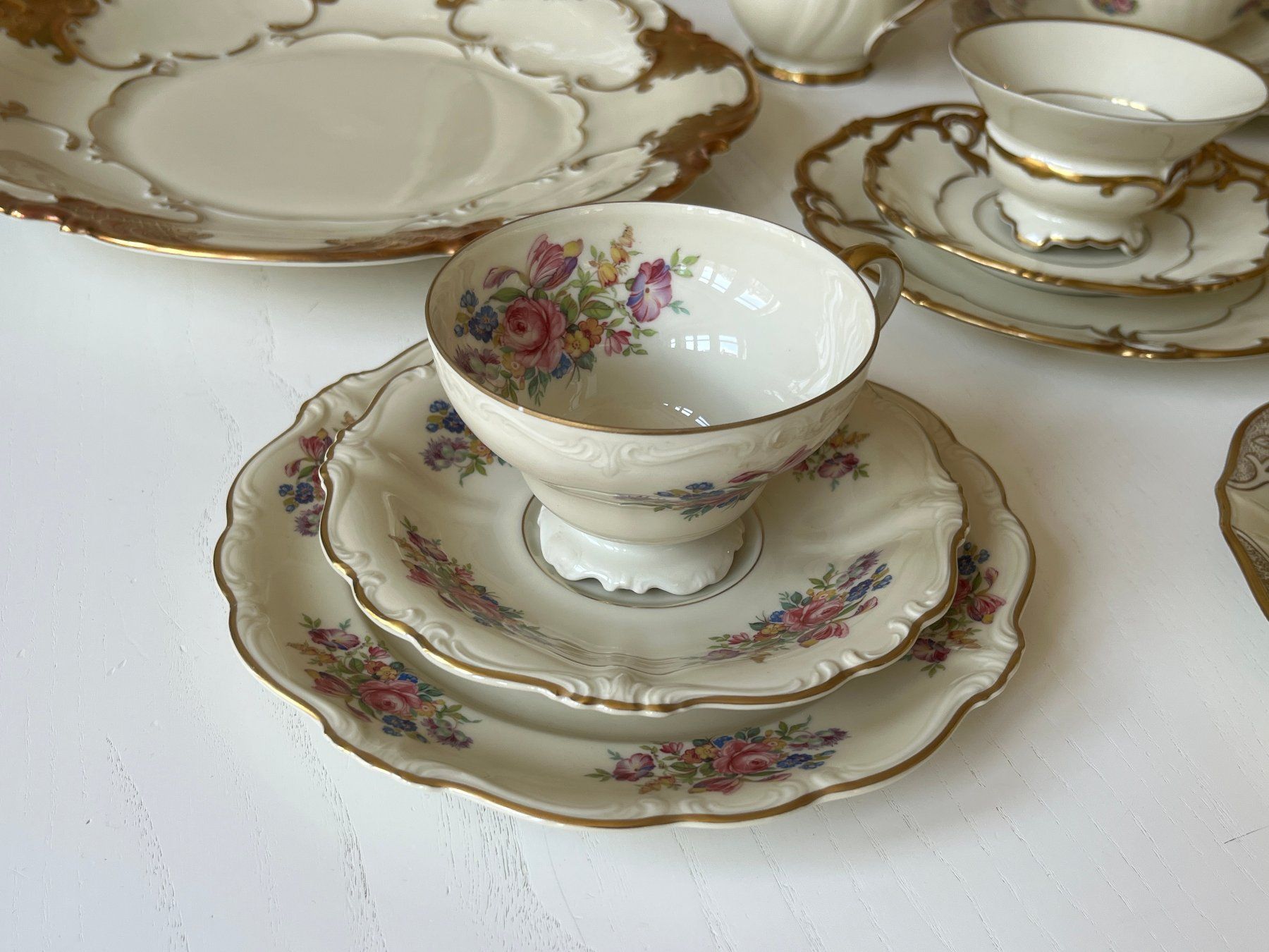 Set di piatti: Kaffeeservice Vintage – Usato da Zürich venduto da Anoano 1