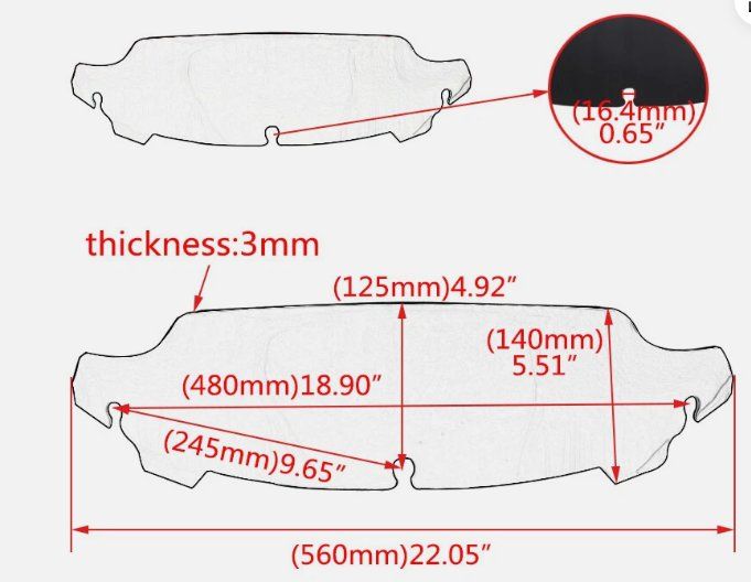 Harley-Davidson Tutti i ricambio per moto: Smoke Windscheibe Windscreen zu Harley Street Glide 2014-19 – Nuovo e nell'imballaggio originale da Küsnacht ZH venduto da apeman63 1