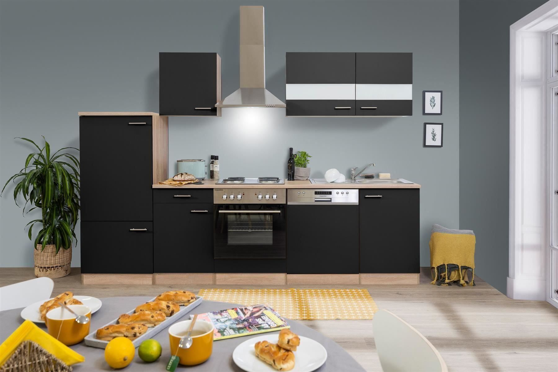 Cucine complete: 174 Küchenzeile Küchenblock 280cm E/SÄ/S - Küche Einbauküche – Nuovo e nell'imballaggio originale da Wallenwil venduto da toesstalvertrieb