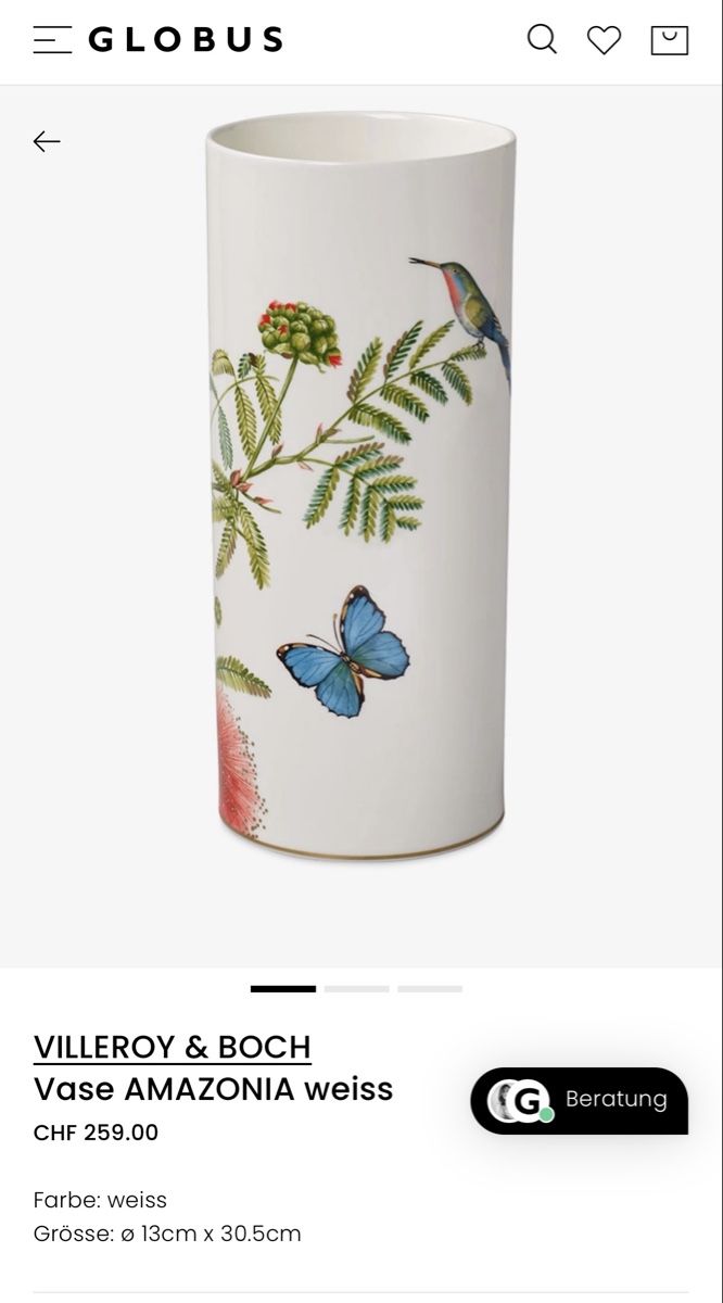 Villeroy & Boch Vasen & Gefässe: Villeroy & Boch Vase – Neu (gemäss Beschreibung) aus Zumikon von ZH96075