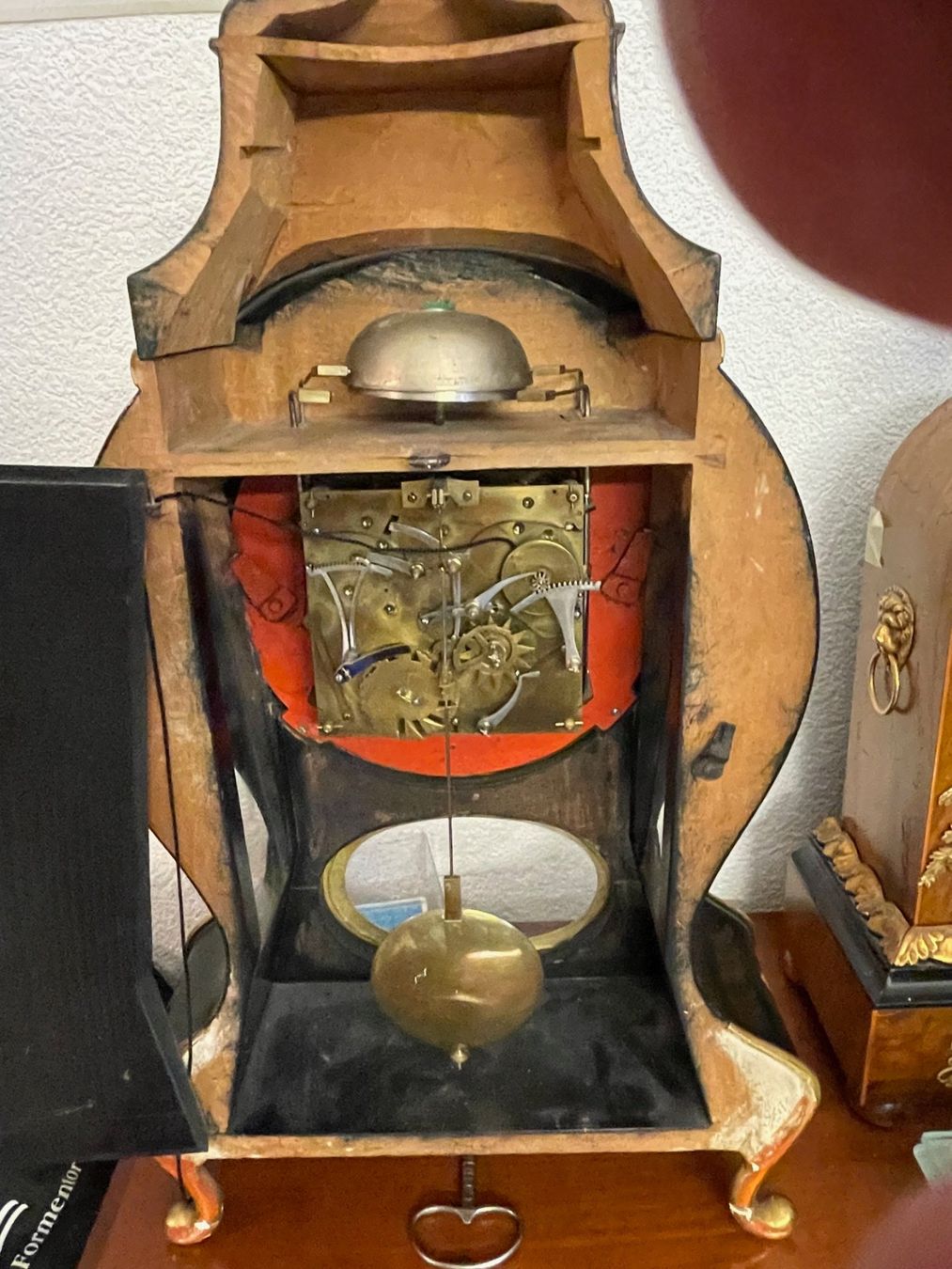 Orologi: Neuenburger- Pendule ca. 1830 – Usato da Erlinsbach venduto da biglen2440 1