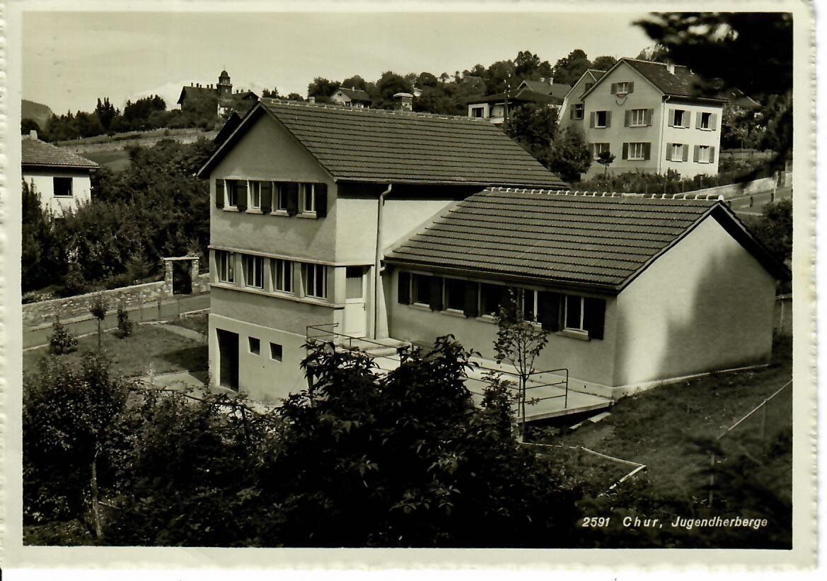 Cartes postales: Chur Jugendherberge 1948 – D'occasion à Hochdorf par Ziegel-16