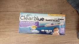 Clearblue Test ovulation digital 10 tests neuf scellé