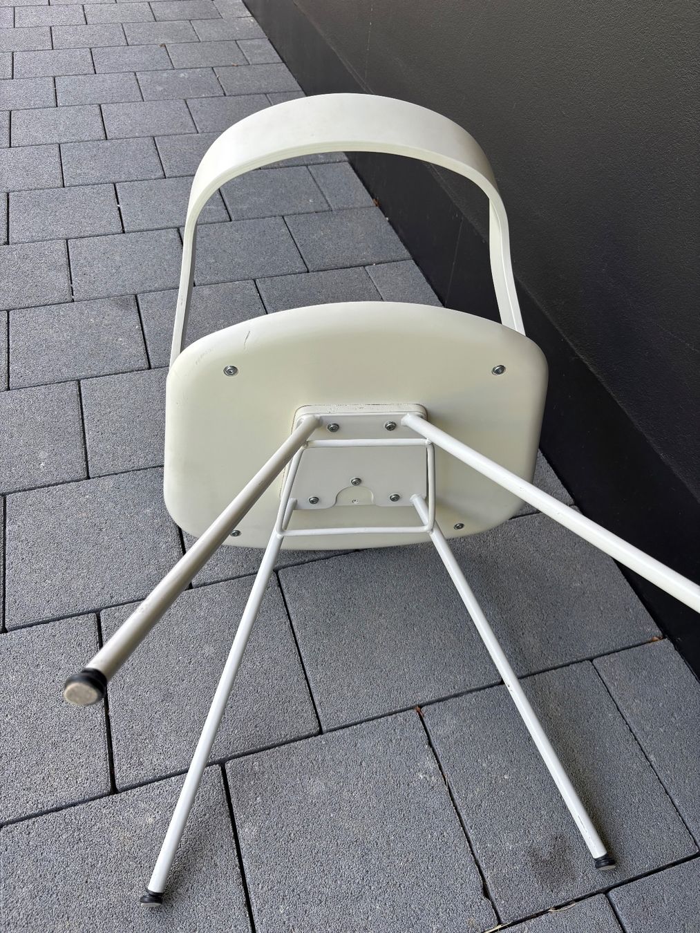 Chaises: Space age chair black&white vintage – D'occasion à Steinhausen par ChromeVintage 6