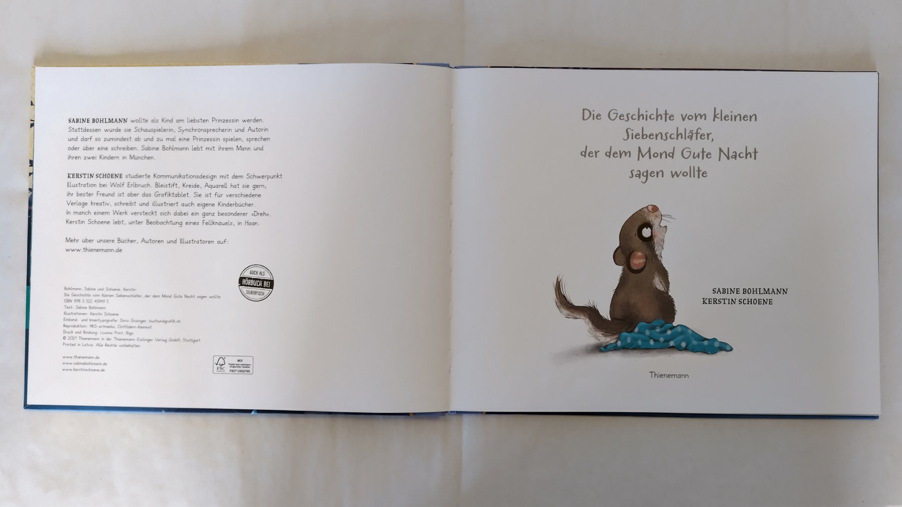 Libri: Die Geschichte vom kleinen Siebenschläfer der dem Mond.... – Usato da Bellach venduto da JingleJerry 2