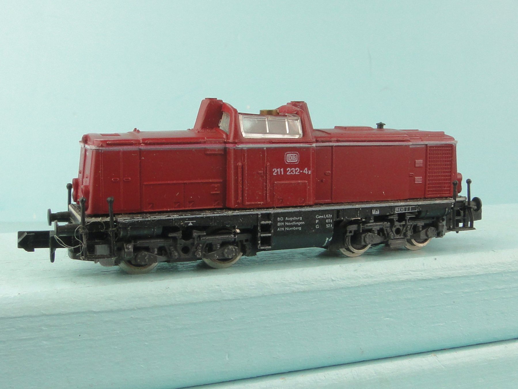 Arnold Modellini di ferrovie: Arnold Spur N BR 211 – Usato da Bülach venduto da Albitrain 4
