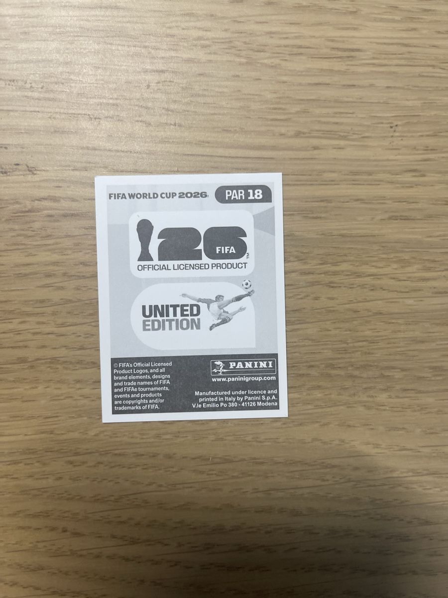 Aufkleber: Panini FIFA WC PAR 18 – Neu (gemäss Beschreibung) aus Lausanne 26 von mar_2ldv 1