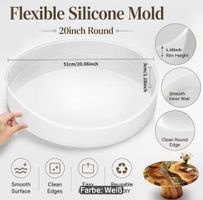 Silikonform Epoxid Couchtisch