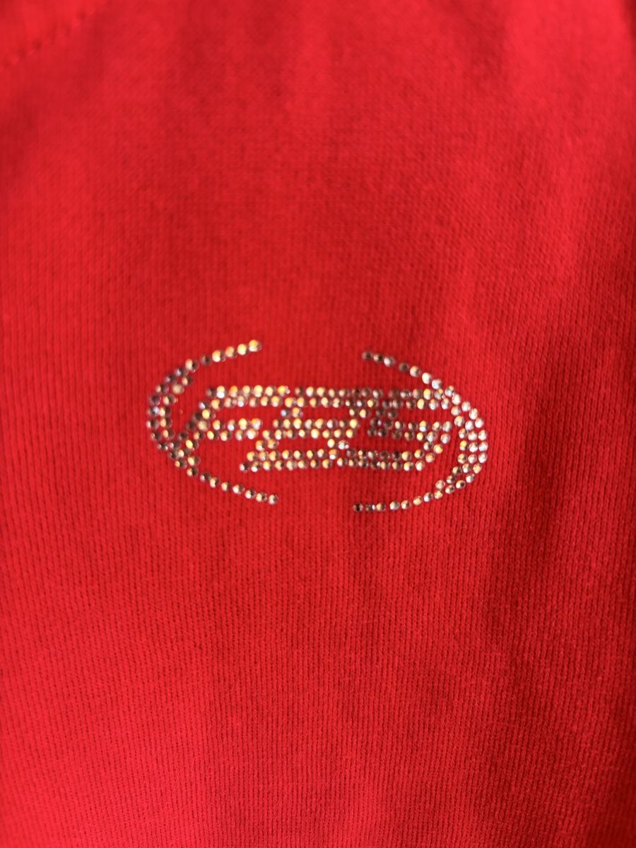 Maglioni & Felpe: roter Zipper mit Glitzersteinen – Usato da Erlen venduto da xdi_yy28 3