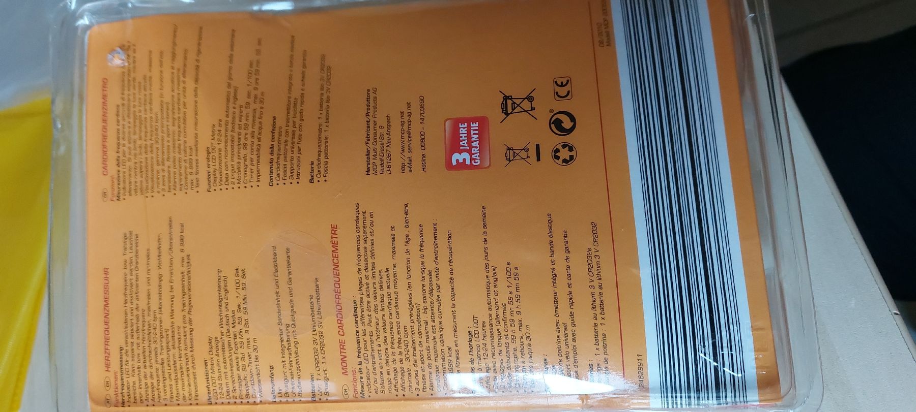 Uhren: Herzfrequenzmessuhr – Neu (gemäss Beschreibung) aus Thierachern von caro67 3