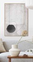Wandbild Framed in Wood Geometrics 70x50 cm