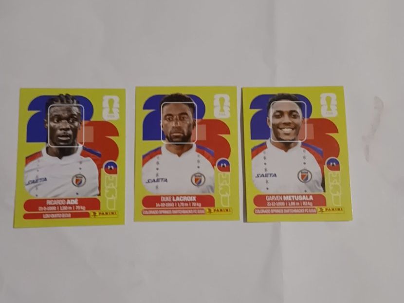 Panini Carte collezionabili: Sammelbild HAITI (3 Stk.) – Nuovo (secondo la descrizione) da Vaduz venduto da ingenious