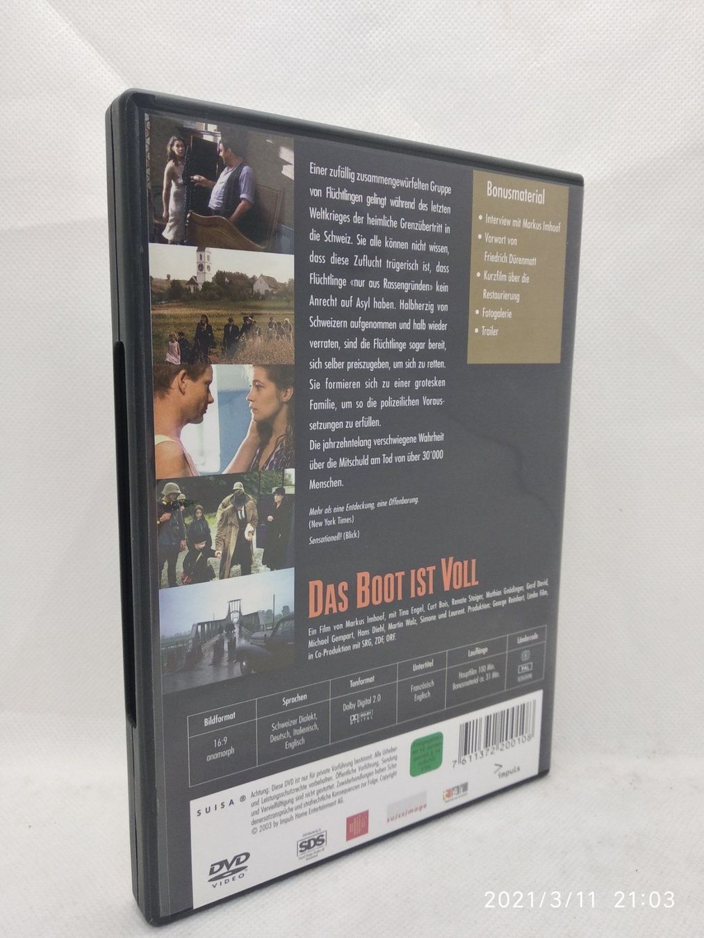 Tutti i DVDs: DAS BOOT IST VOLL - MARKUS IMHOF – Usato da Goldach venduto da Gipo 1