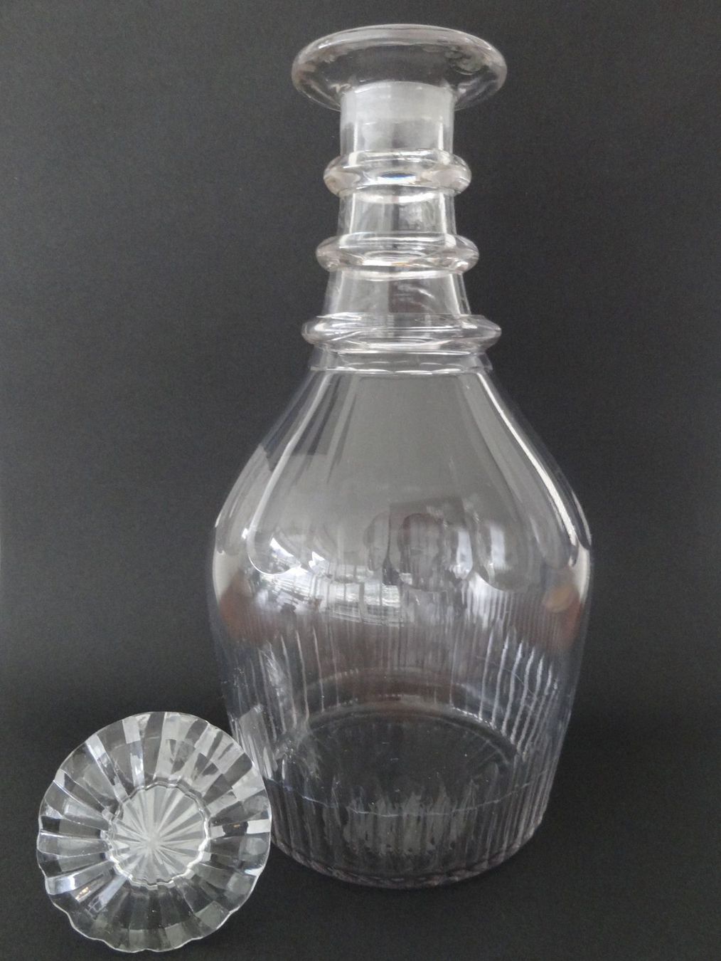 Caraffe: Karaffe, 1810, original georgianisch, geschliffen – Usato da Locarno venduto da Sicabe 2