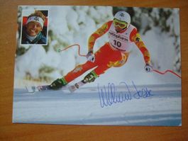 WILLIAM BESSE (CH) AUTOGRAMMKARTE TOP