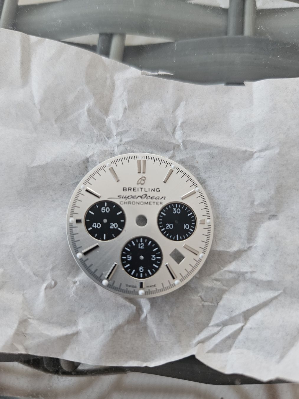 Breitling Orologi: Breitling Panda Zifferblatt  – Usato da Rickenbach b. Wil venduto da nic_8ljr