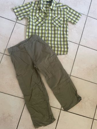 Sommer Trevolution Wander Set: Hemd + Hose, Gr. 140, Top