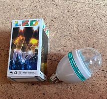 LED leucht Disco Kugel für normale Birnenfassung