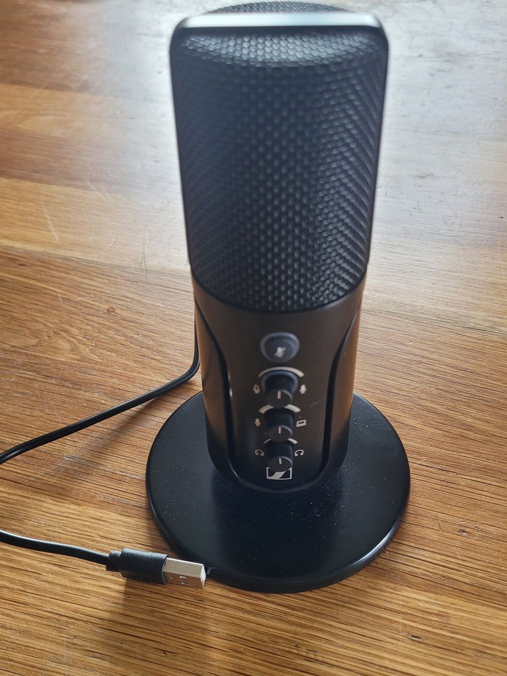 Sennheiser Microfoni: Micro Sennheiser Profile USB Noir/Boîtier Métallique Robuste – Usato da Biel/Bienne venduto da Destockweb 3