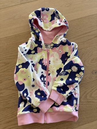 adidas Originals Kapuzenjacke Blumen Gr. 110