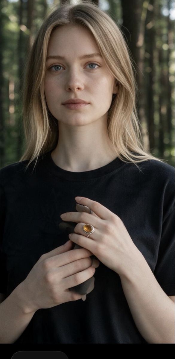Ringe: Silber Ring mit Citrin Halbedelstein – Neu und originalverpackt aus Kriens von Hortensie6 5