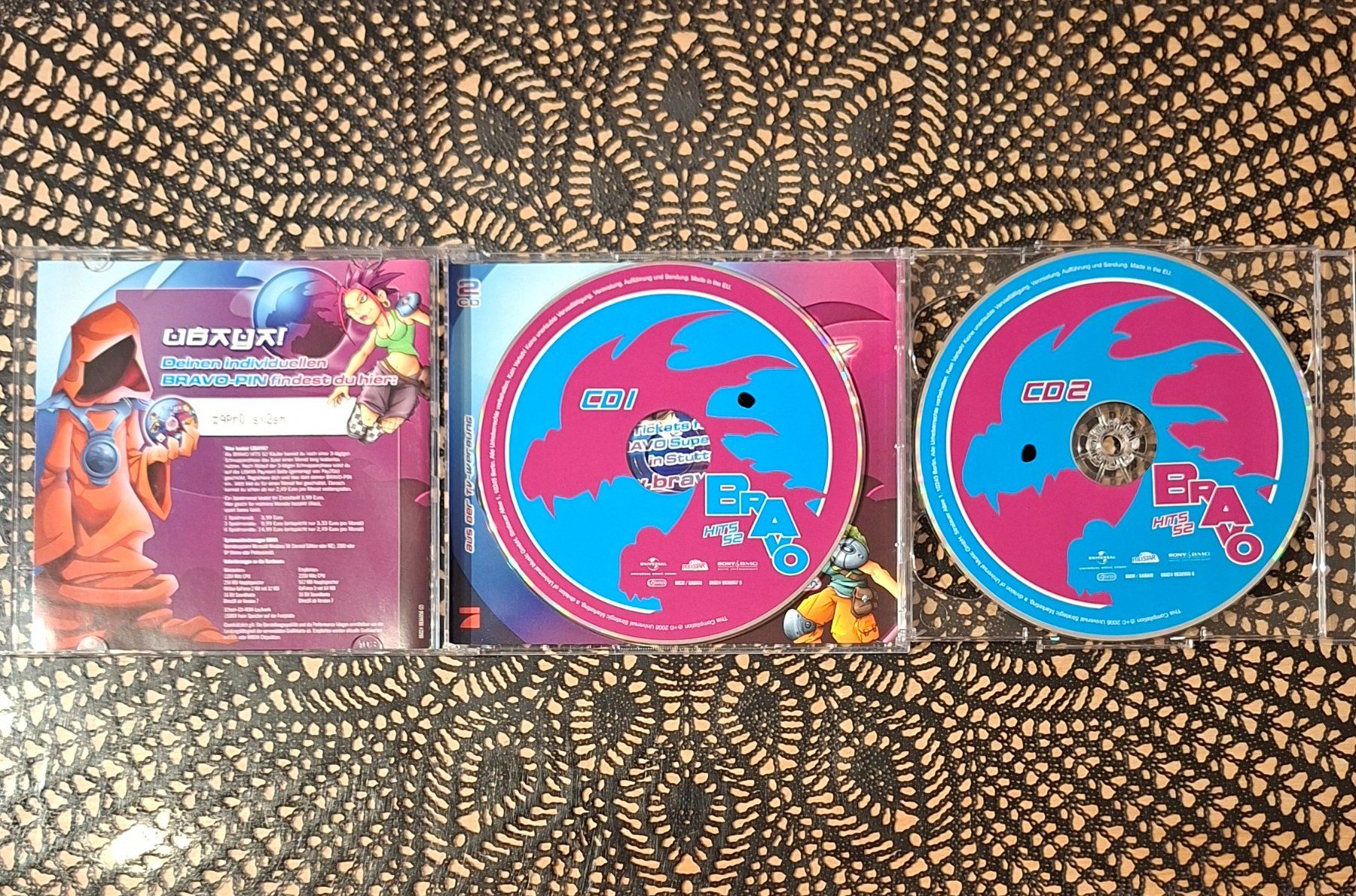 CDs: Bravo Hits 52, Doppel CD, 2006, Hit Compilation, Sampler – Gebraucht aus Amriswil von Celini3 2