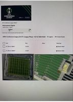 2 Tickets FC Lugano vs Crvena Zvezda Sector A1 Row 6