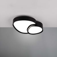 LED Deckenleuchte, Dimmer, 43 cm x 36 cm
