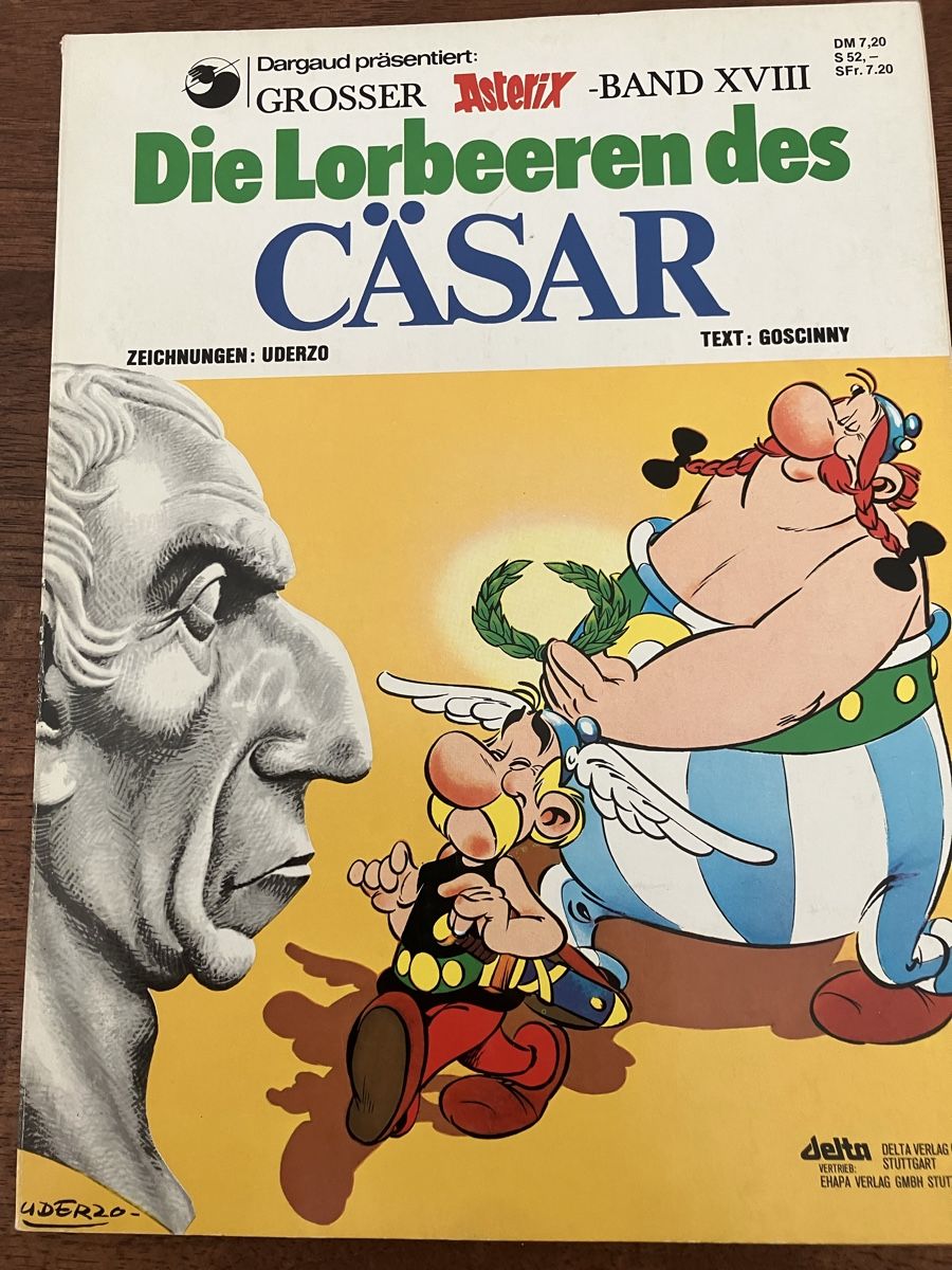 Fumetti: Asterix - Die Lorbeeren des Cäsar – Usato da Aarau venduto da Trinity730