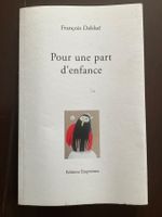 Livre Pour une part d'enfance F. Debluë occasion
