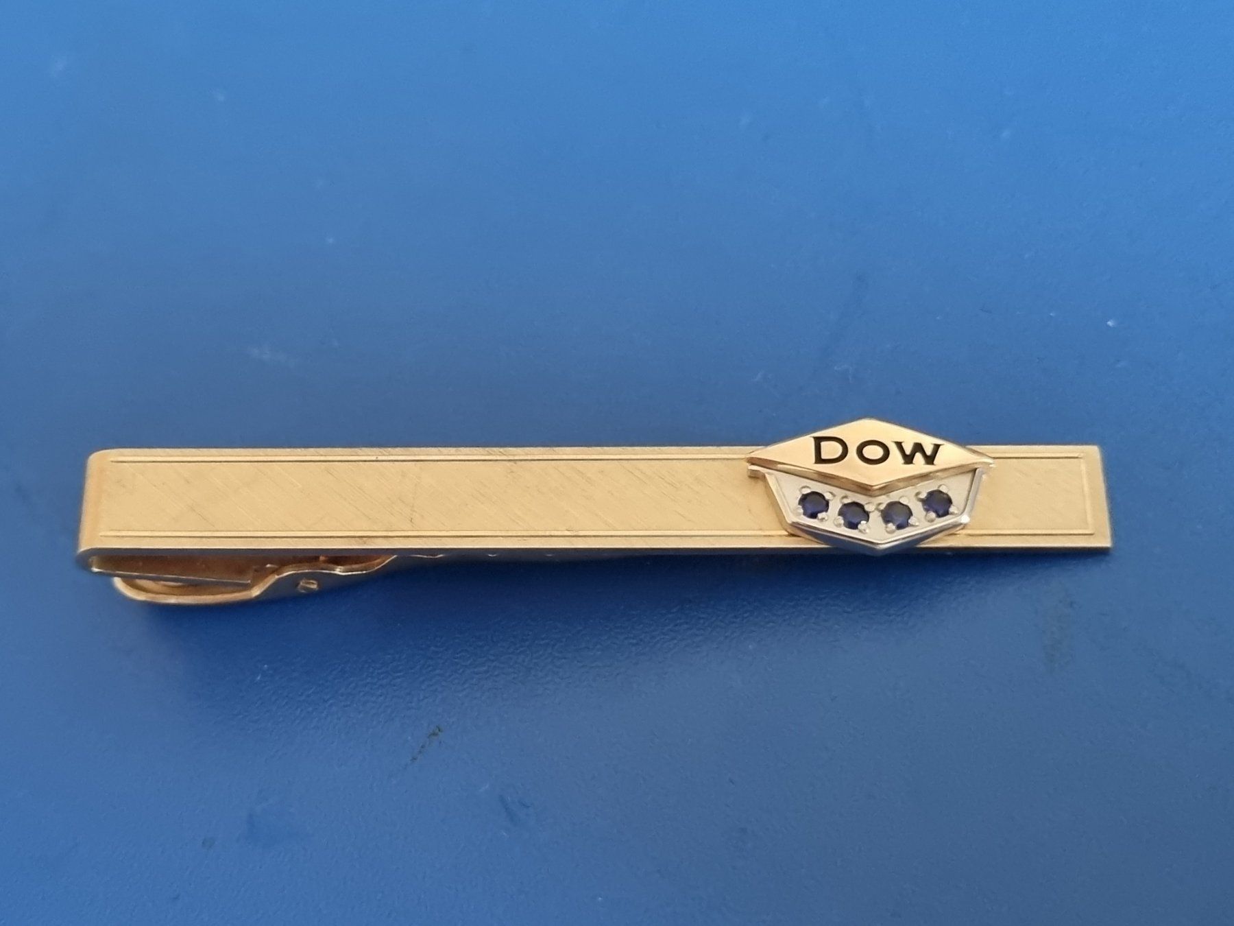 Cravatte: Elegante DOW Krawattennadel Gold – Usato da Schaffhausen venduto da Leveron13 3