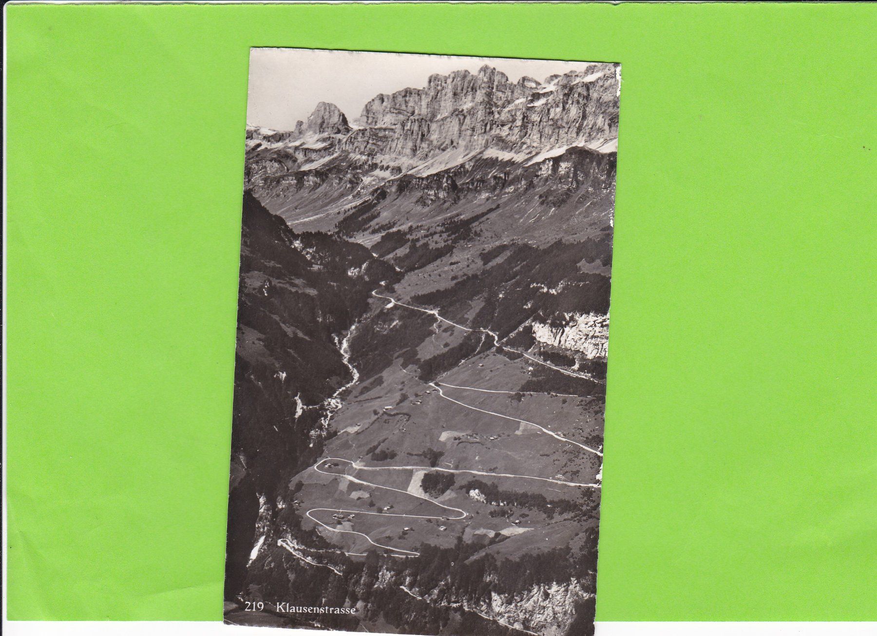 Cartoline postali: Klausenstrasse – Usato da St. Peterzell venduto da neckertal
