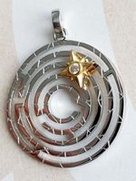 Anhänger Labyrinth Silber 925