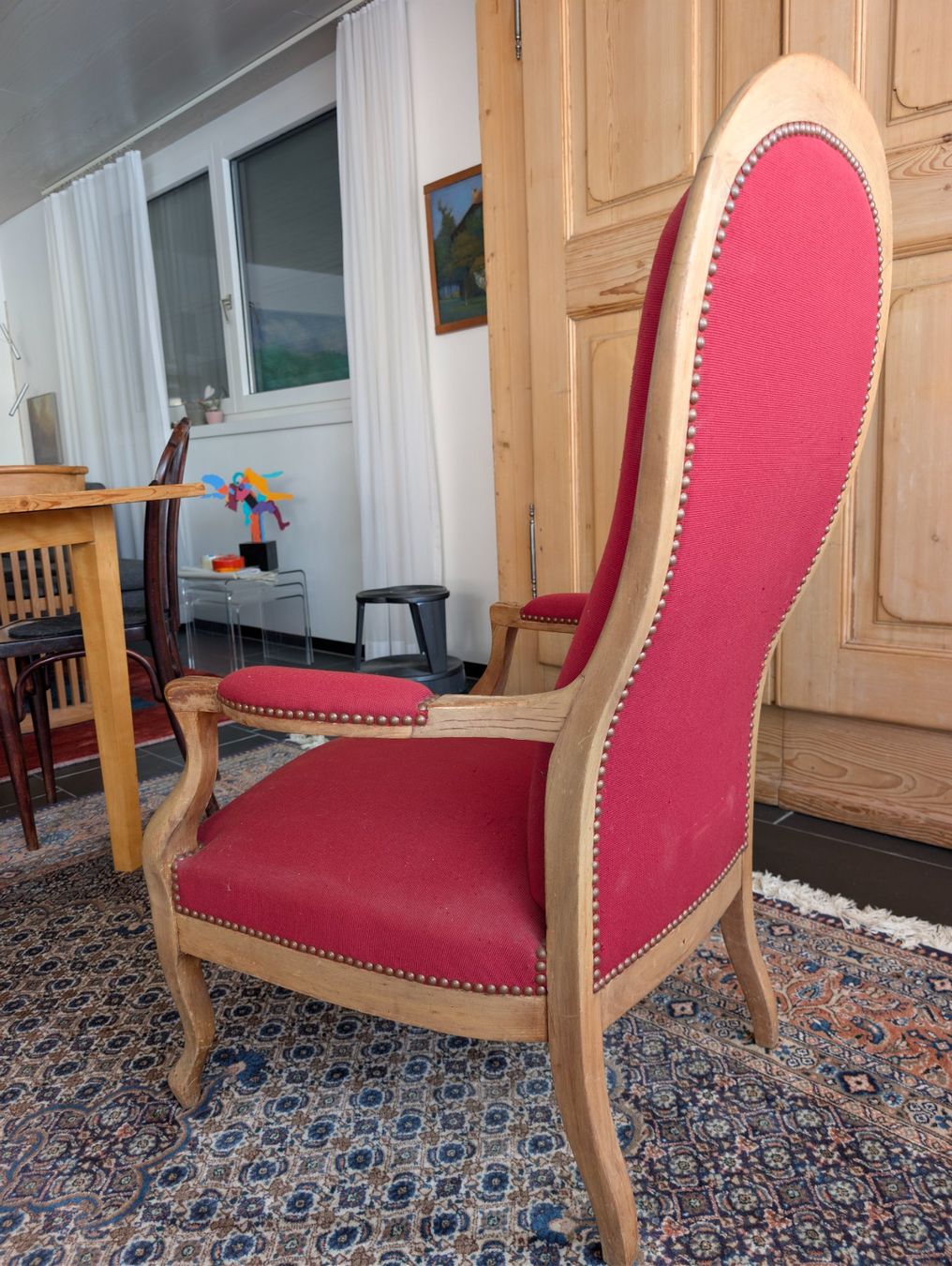 Sessel: Fauteuil Voltaire (rot) – Gebraucht aus Wetzikon ZH von Wiesenmeier 3
