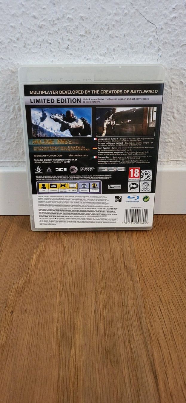 Sony Giochi: PS 3 - Medal of Honor – Usato da Münsingen venduto da DigitaleSpielecke 1