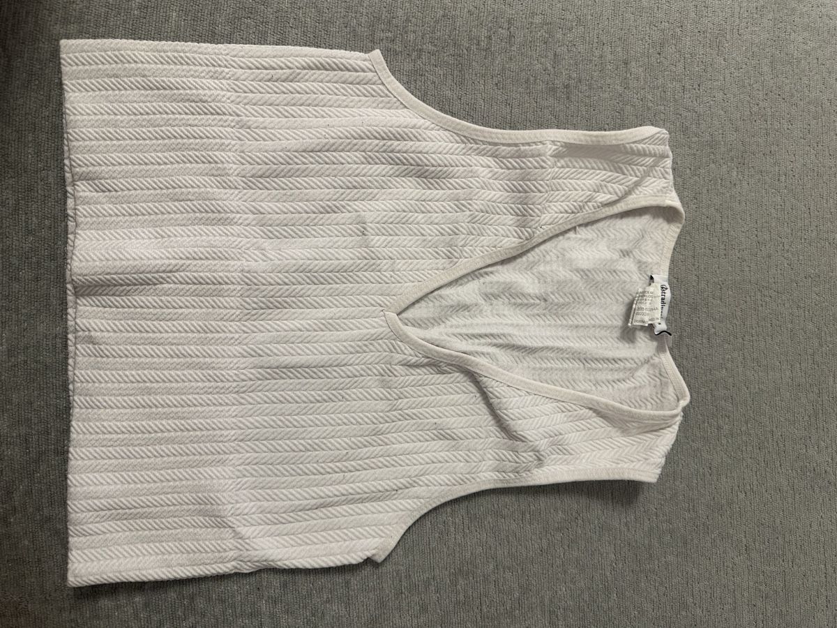 Stradivarius Top: Weisses Sommertop Stradivarius Gr. S – Usato da Zürich venduto da kri_hy6t