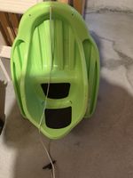 Grüner Kinderschlitten, Top Zustand für den Winter! 49