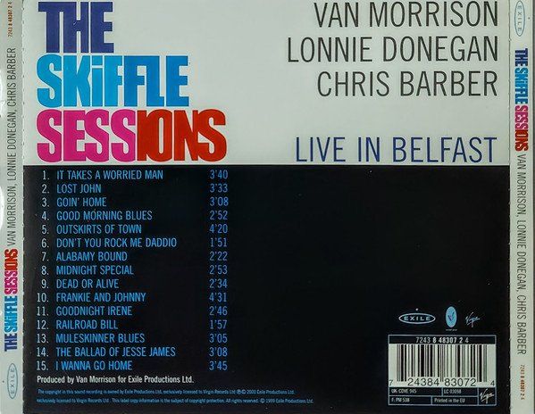 CD: Van Morrison Chris Barber Lonnie Donegan SKIFFLE SESSIONSCD – Usato da Kandergrund venduto da Sososo 1