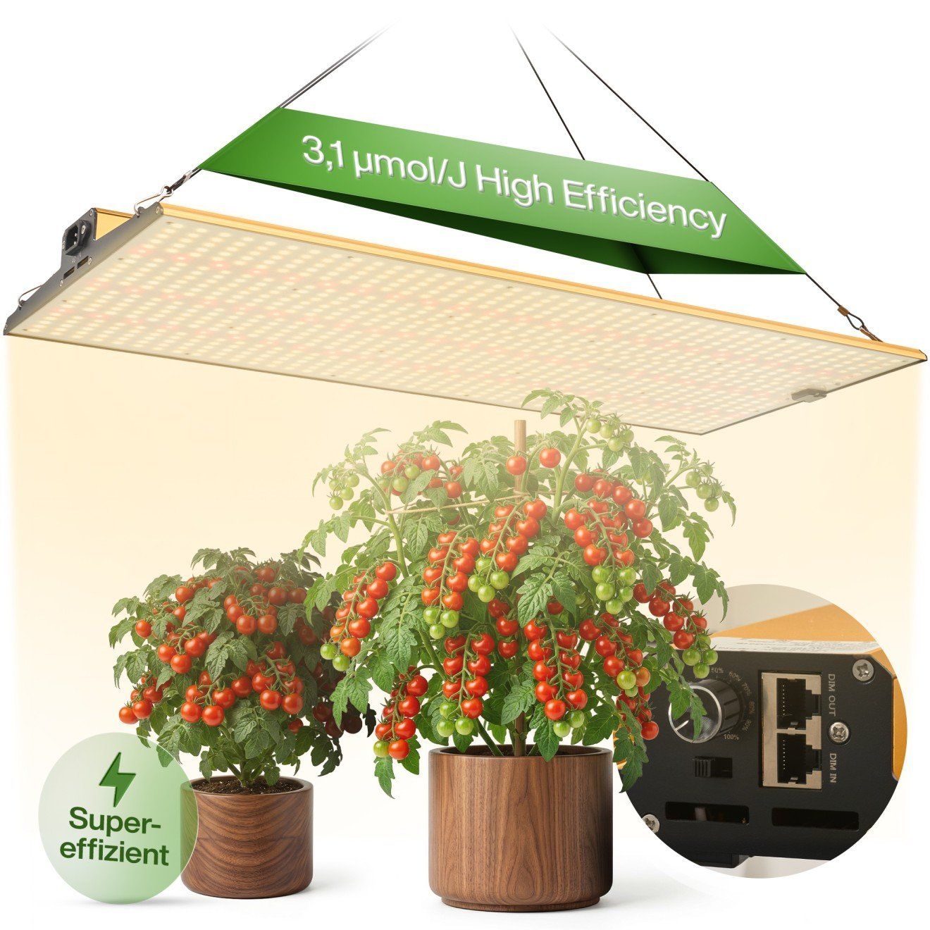 Lampade: Peralux QB-JT240 Quantum Board LED Grow Light Panel 240Watt – Nuovo e nell'imballaggio originale da Rietheim venduto da PeraLux 1