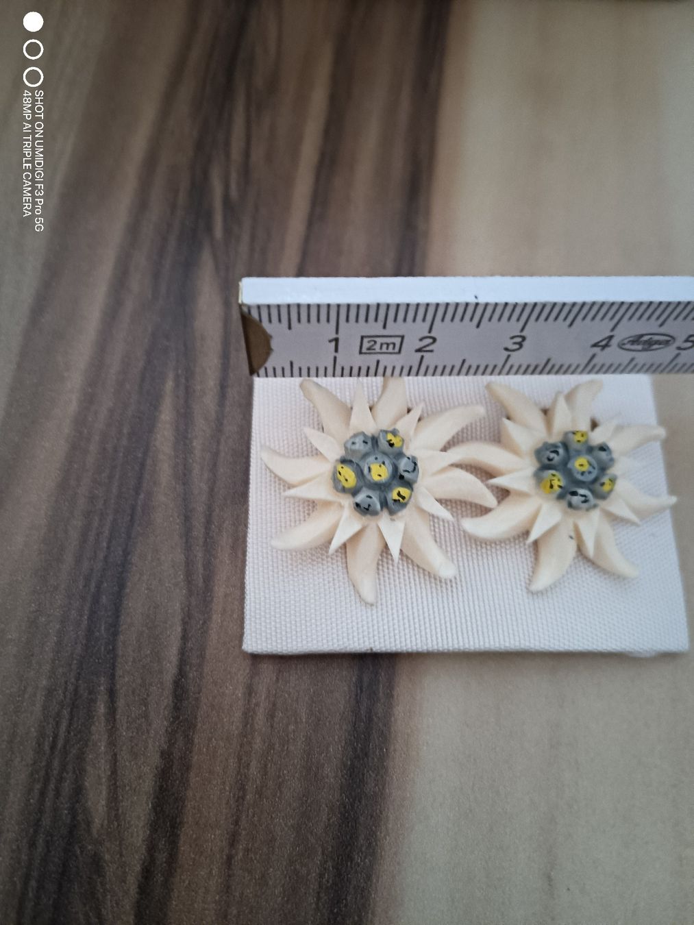 Orecchini pendenti & Orecchini a lobo: Ohrenstecker Anstecker Edelweiss – Nuovo e nell'imballaggio originale da Aarwangen venduto da to-hirschi 2