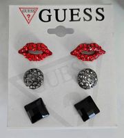 Guess Ohrringe, 3er Set, neu und ungetragen