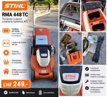 🌿 STIHL RMA 448 TC – Tondeuse à batterie AP