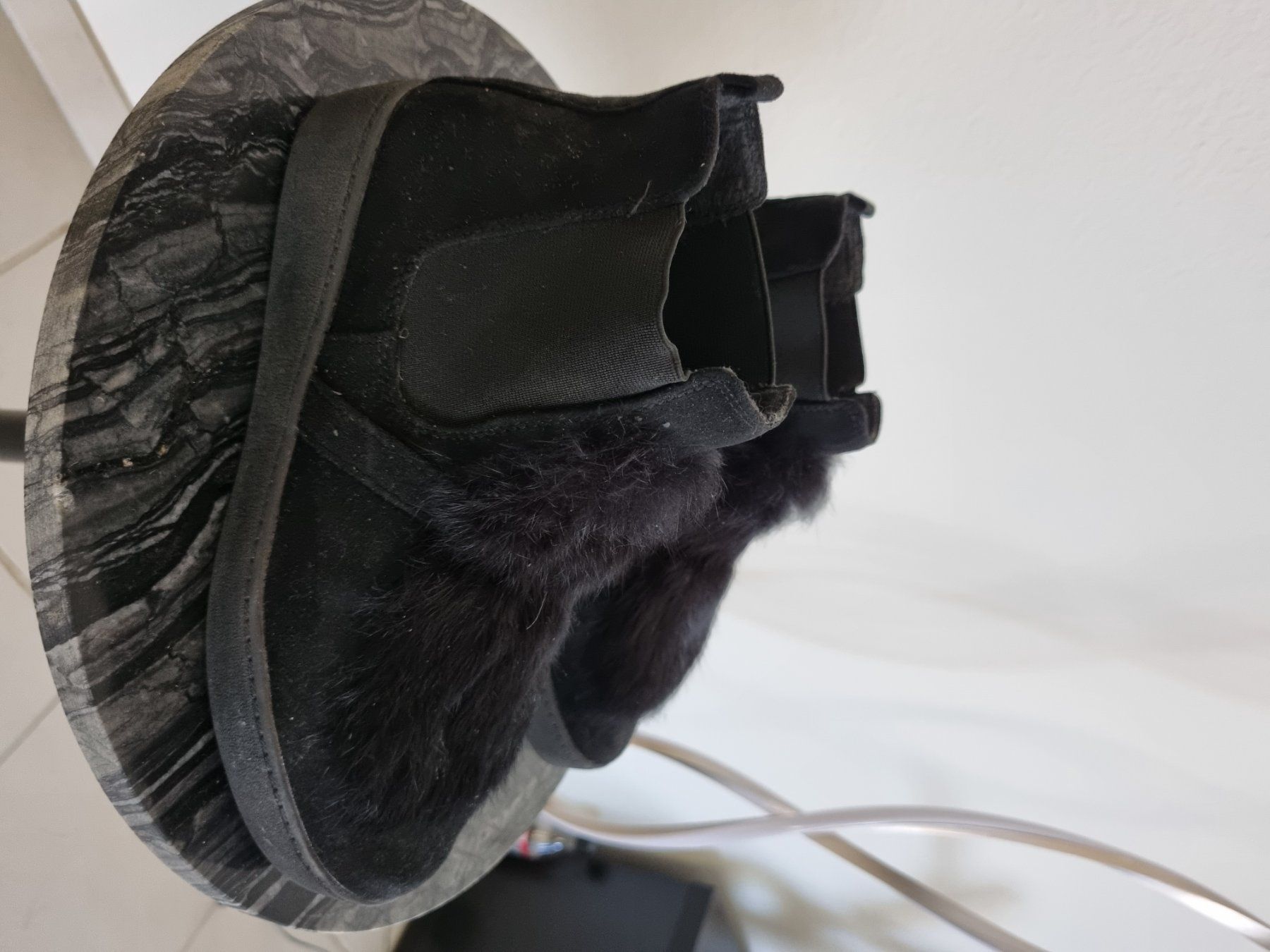 Damenschuhe: Stiefeletten mit Kunstfell Gr 37 – Gebraucht aus Bassersdorf von Sandy456 2