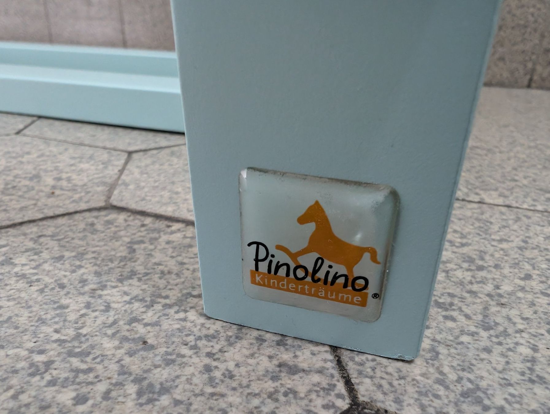 Pinolino Box & Barriere di sicurezza: Bettschutzgitter Kinderbett hellblau guter Zustand – Usato da Zürich venduto da hendiadyoin 4