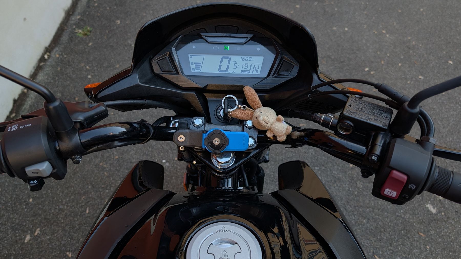 Honda Strasse: Motorrad Honda CBF 125M schwarz – Gebraucht aus Winterthur von lou_n7xx 6