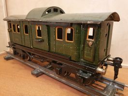 Antiker Märklin 18890 Postwagen in Spur 0