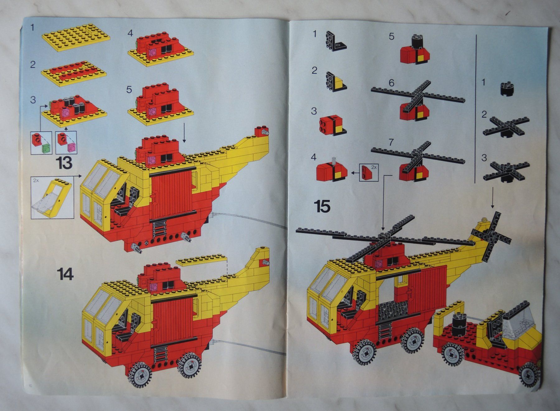 Lego Giocattoli: BASIC Building Set 740 (1985) komplett mit Motor 4.5 V – Usato da Burgdorf venduto da ursla50 8