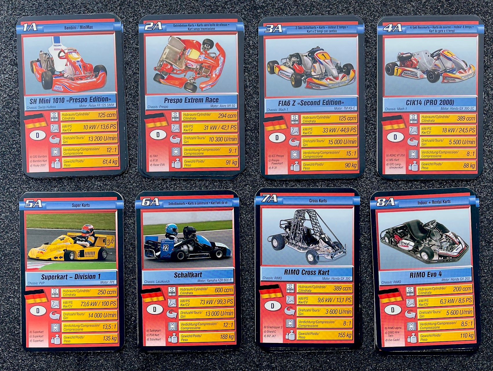 Giochi: Quartett SPEED KARTS - SUPER TRUMPF – Usato da Burgdorf venduto da Bsb7 1